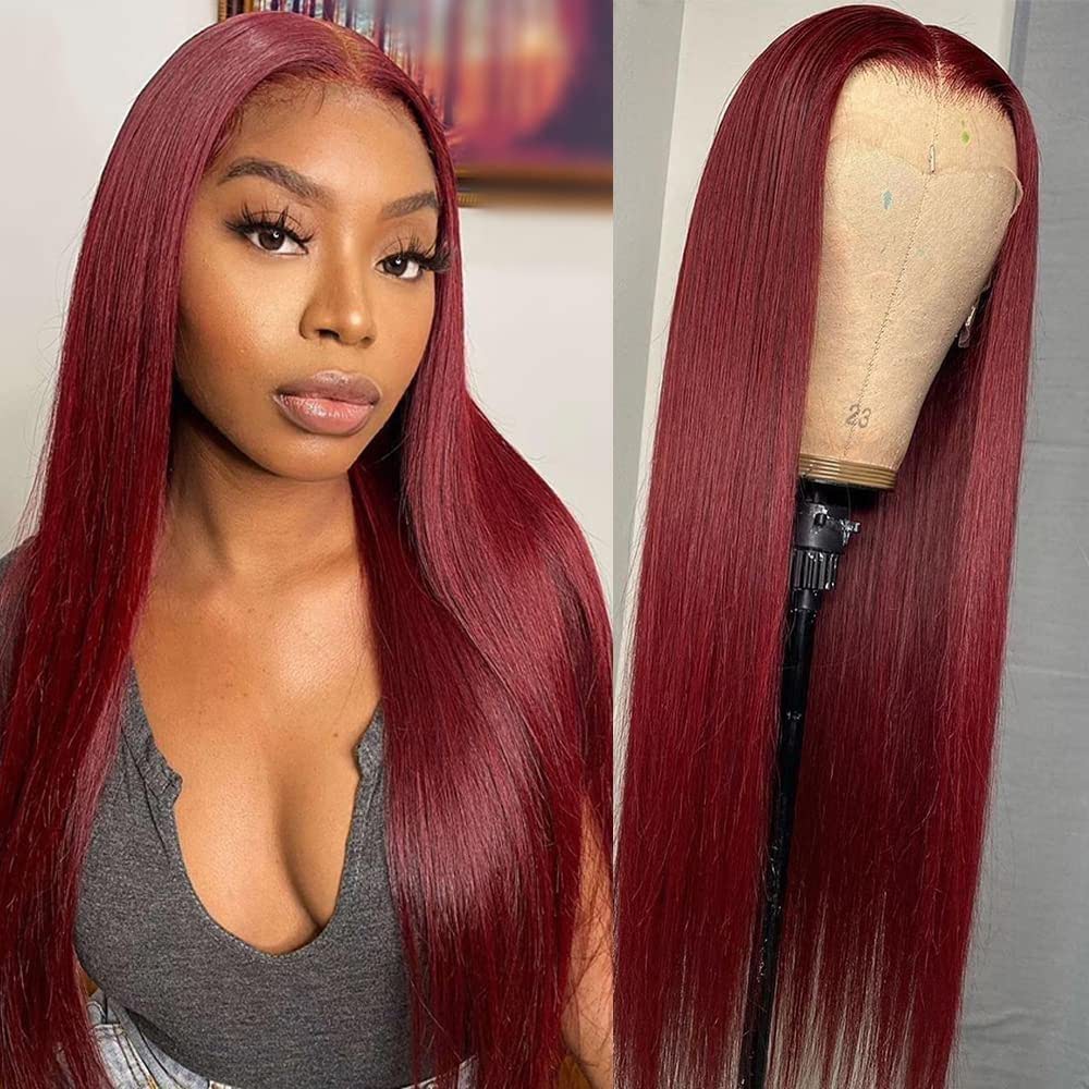 Stema #99J 13x4 Transparent Lace Big Frontal Wig